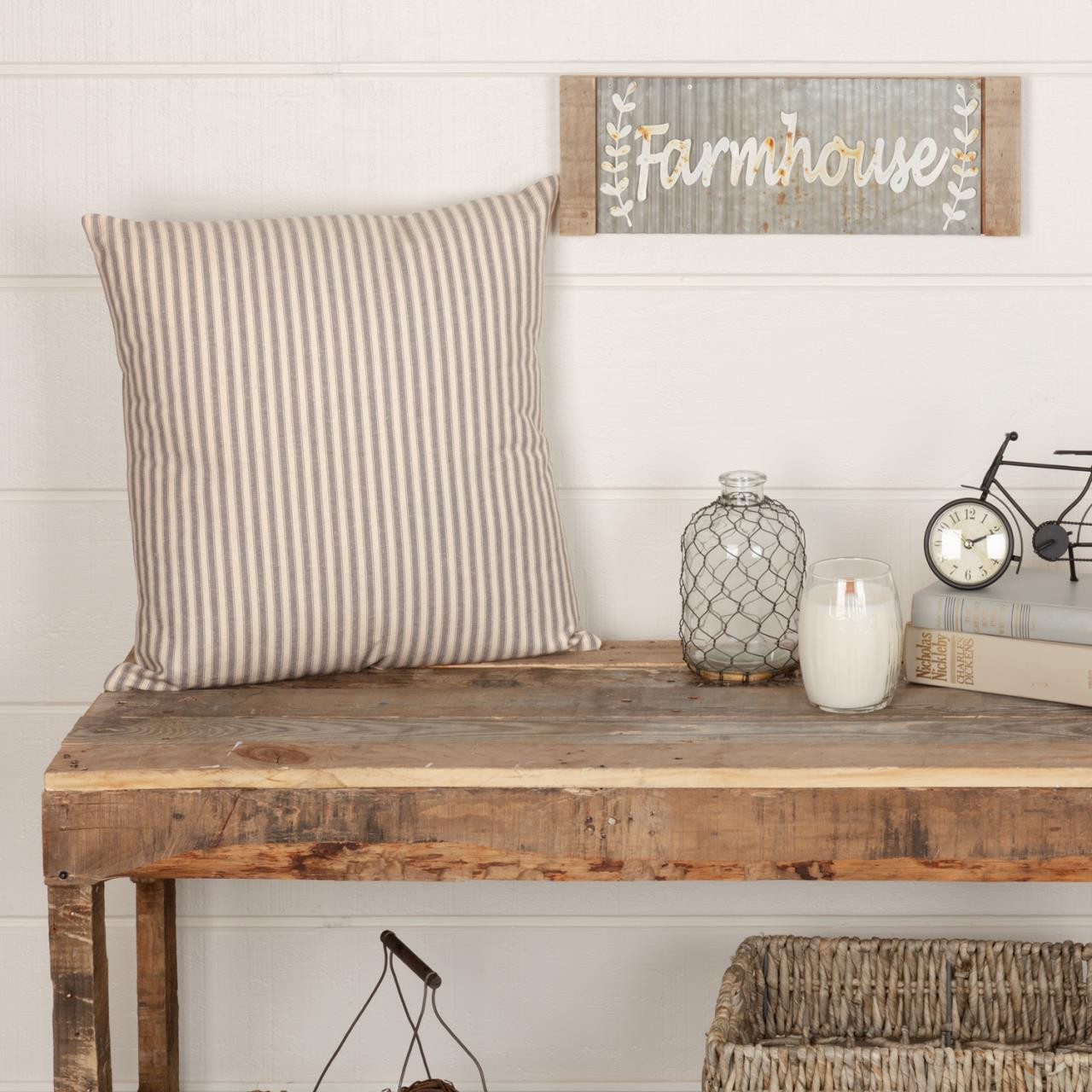 VHC Brands Grace Pillow - Thumbnail 4