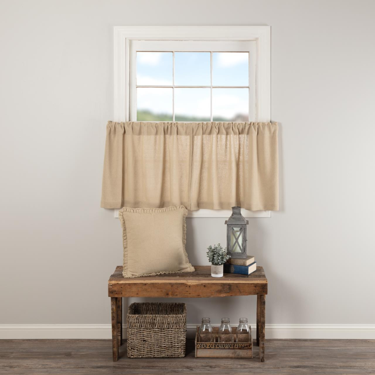 VHC Brands Burlap Tier