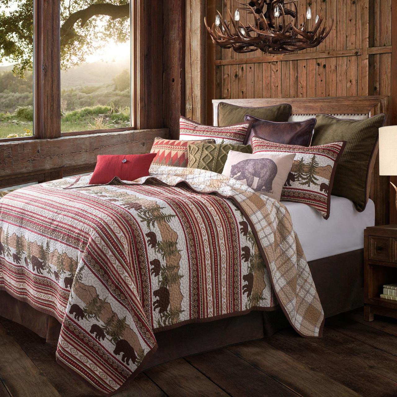 HiEnd Accents Bear Trail Quilt