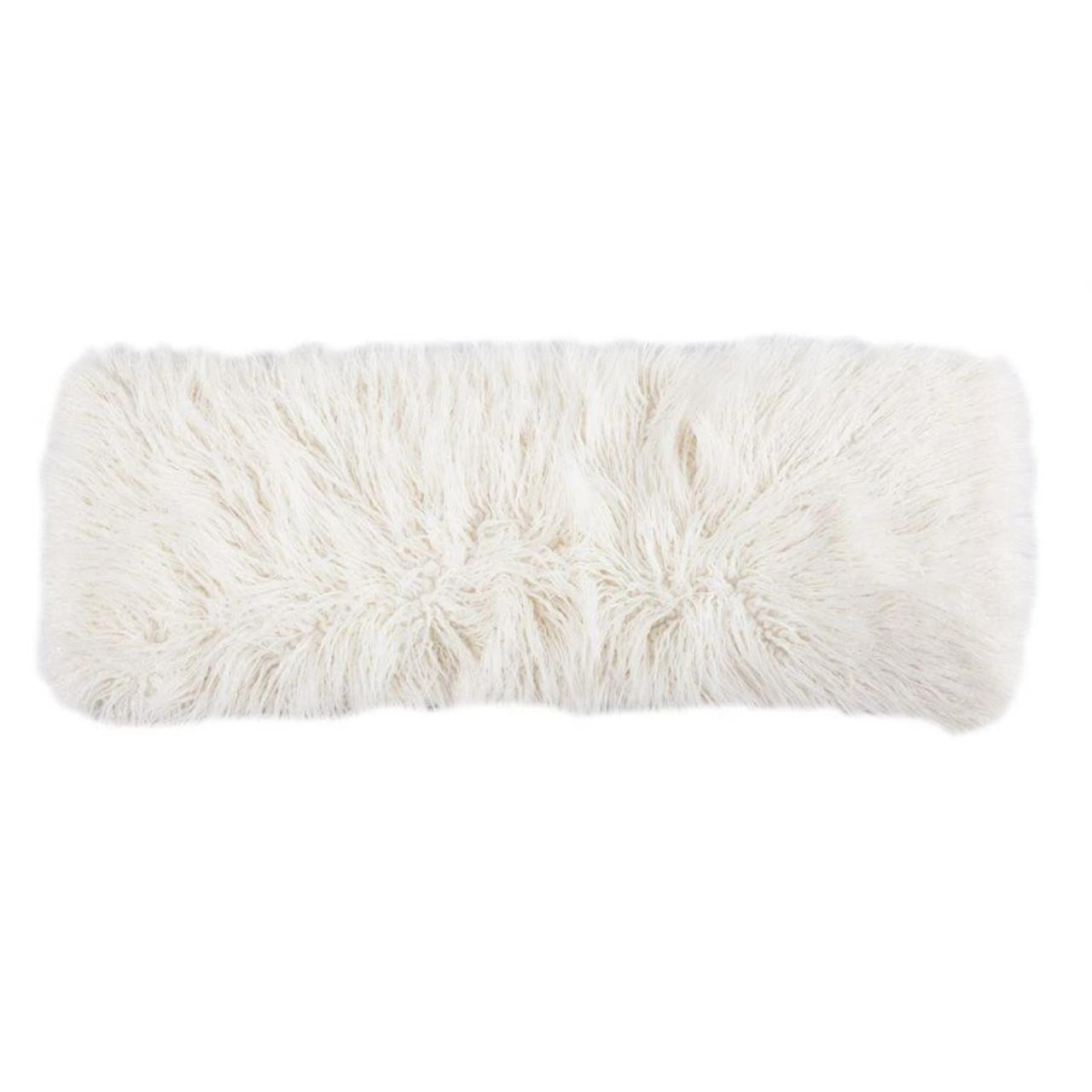 HiEnd Accents Mongolian Faux Fur Pillow