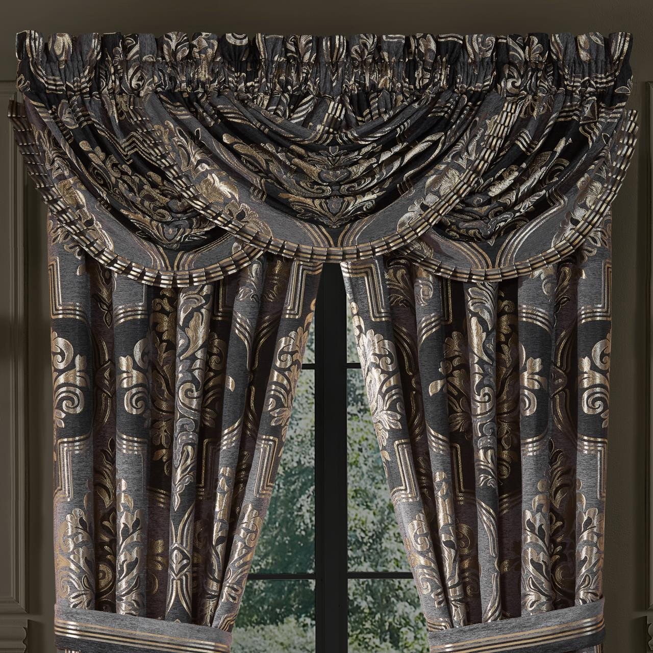 J. Queen New York Savoy Waterfall Valance - Thumbnail 2