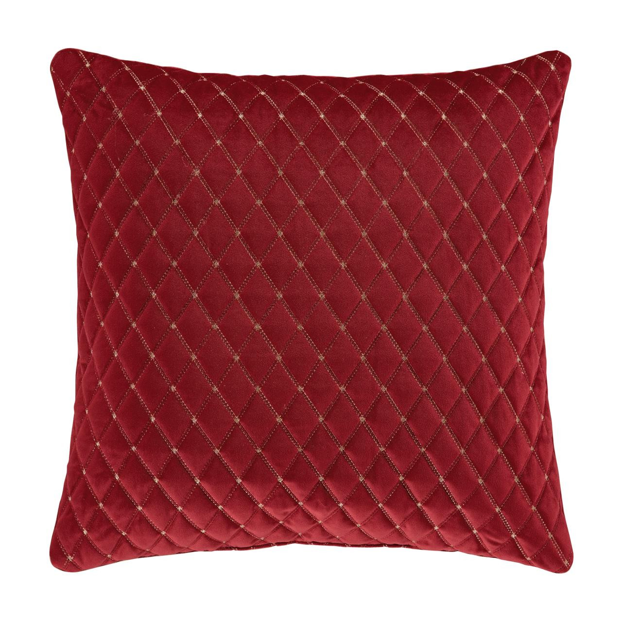 Grandeur Crimson Square Pillow by J Queen New York | Paul's