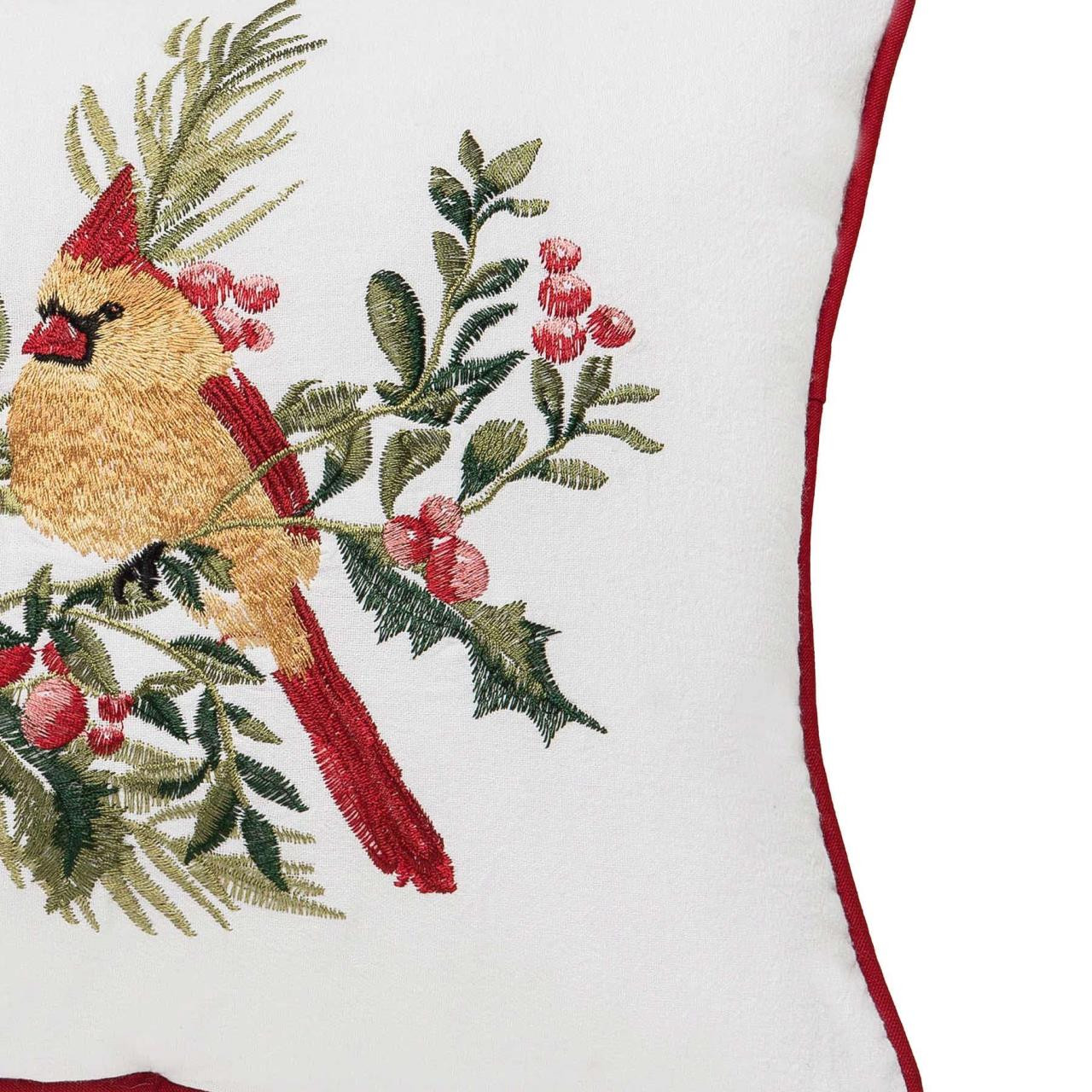 C&F Home Cardinal Botanical Throw Pillow - Thumbnail 4
