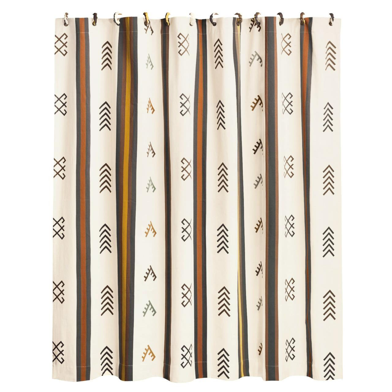 HiEnd Accents Toluca Shower Curtain