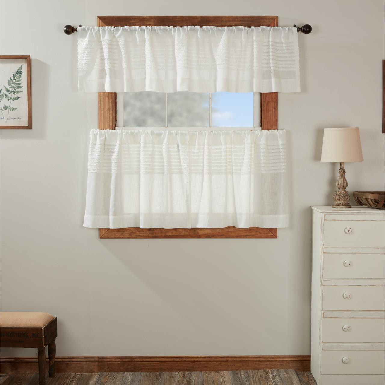 VHC Brands Kathryn Tier Curtain
