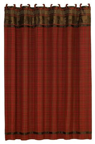 HiEnd Accents Cascade Lodge Shower Curtain - Thumbnail 2