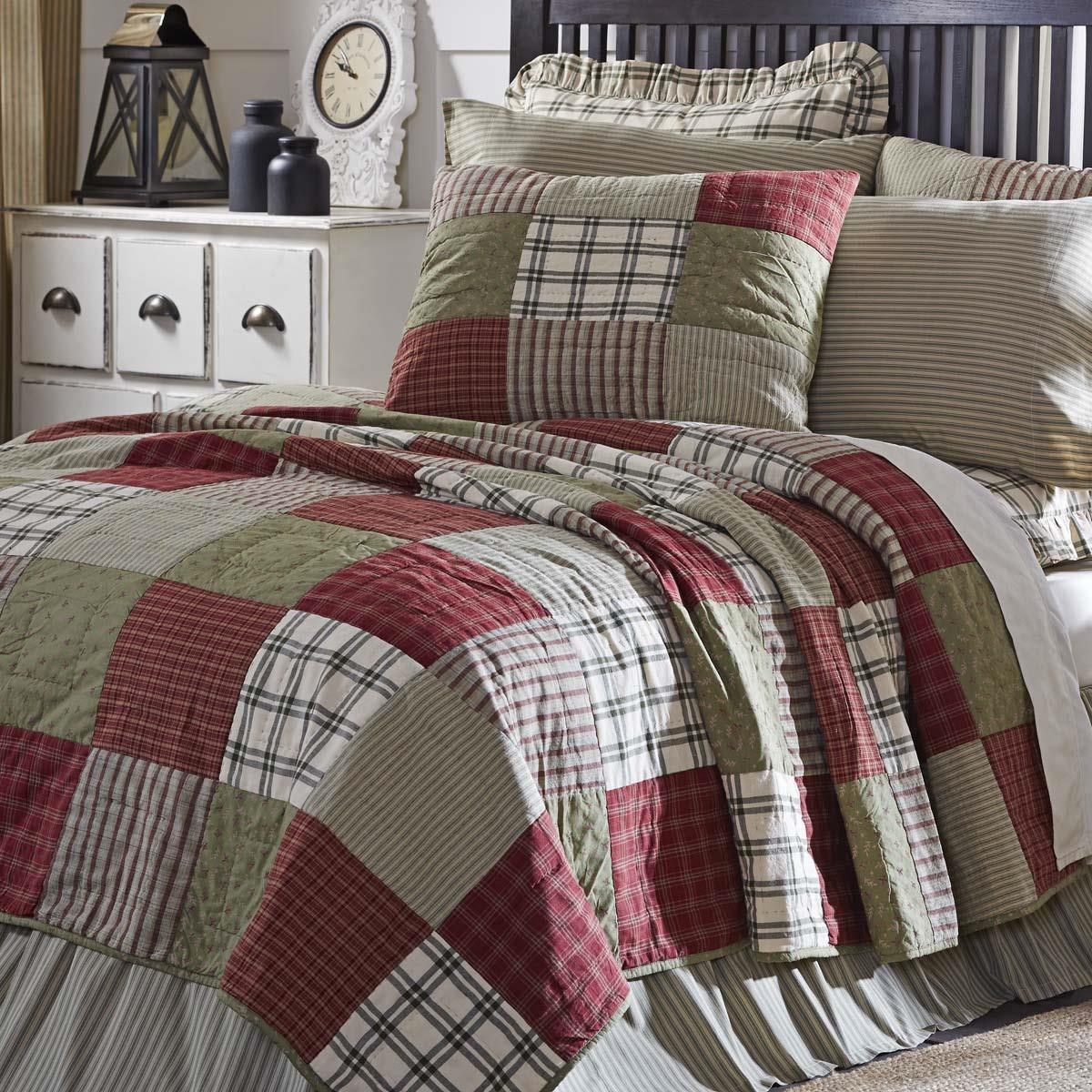 VHC Brands Prairie Winds Quilt by April & Olive - Paul's Home Fashions