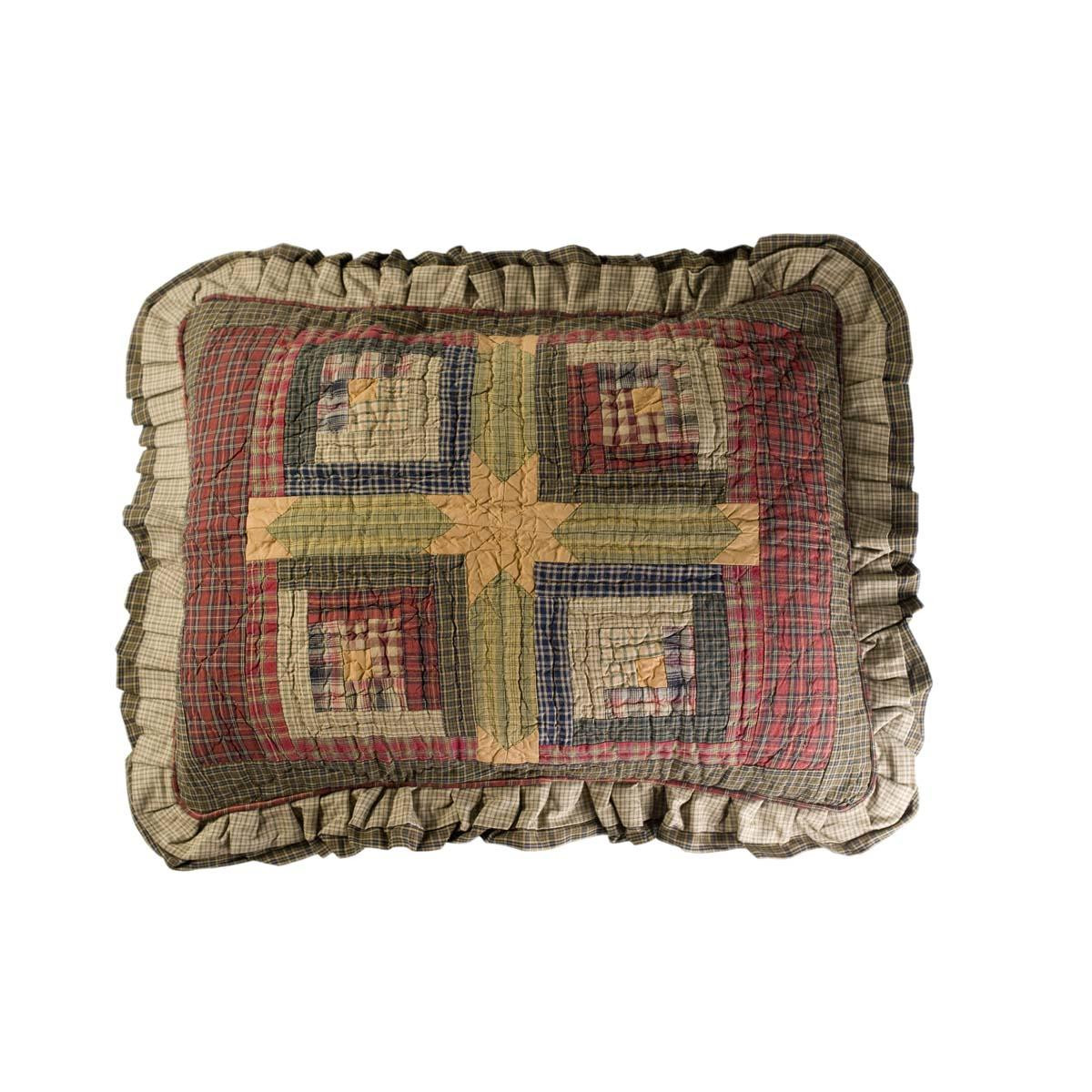 VHC Brands Tea Cabin Sham - Thumbnail 4
