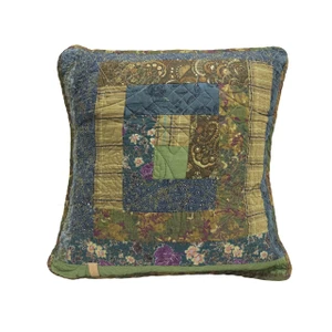 Cabin Raising Patch Pillow - 754069660018