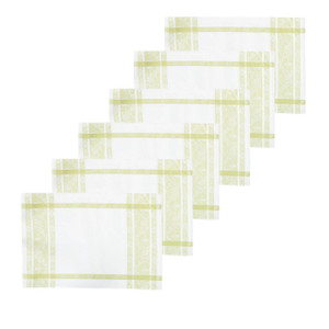 Rose Trellis Peridot Placemat Set - 008246558736