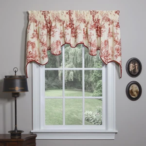 Bouvier Red Empress Curtain - 138641170124