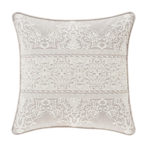 Lauralynn Beige 20" Square Pillow - 193842103364