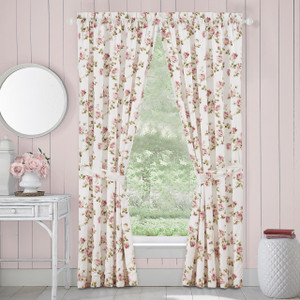 Rosemary Rose Curtain Pair - 193842102534