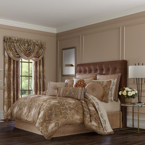 Luciana Beige Comforter Set - 193842103678
