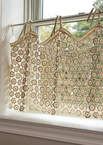 Crochet Envy Lace Curtain Collection -