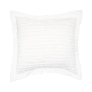 Eyelashes White Euro Sham - 008246736523