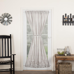 Annie Buffalo Grey Check Door Panel - 840528178757