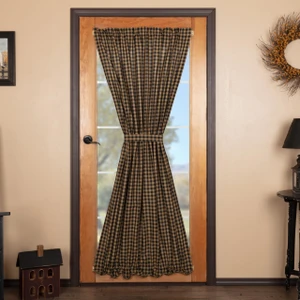 Black Check Door Panel - 840528179044