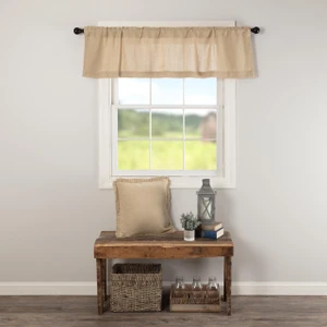 Burlap Vintage Valance - 840528182860