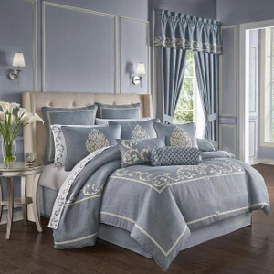 Aurora Blue Comforter Collection -