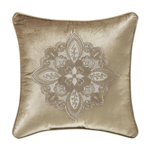 Sandstone Beige 18" Square Pillow - 193842103821
