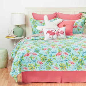 Flamingo Garden Quilt Collection -
