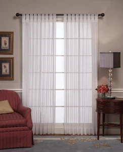 Emelia Tab Top  Sheer Voile Curtain - 647506013587