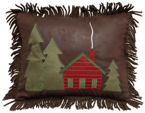 Hidden Cabin Rustic Cabin Pillow - 357311336350