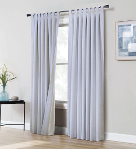 Ventura Thermaplus Tab Top Blackout Curtain Pair - 695565391986