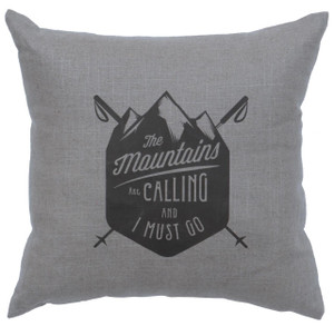 Gray Decorative Pillow - 650654059970