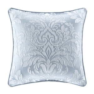 Malita Powder Blue Square Pillow - 193842117156