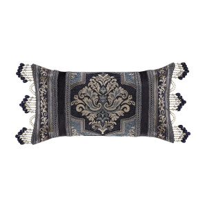 Middlebury Indigo Boudoir Pillow - 193842116647