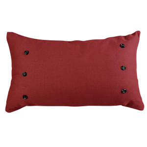 Prescott Large Red Boudoir Pillow - 813654022386