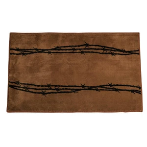 Barbwire Print Rug Set of Two - 890830111737