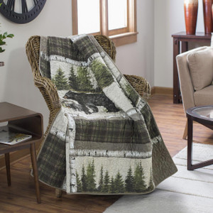 Bear Panels Throw - 754069334582