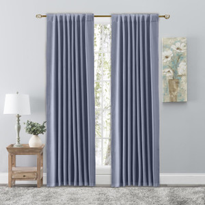 Glasgow Solid Curtain  2 Way  Rod Pocket - 842249007231