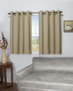 Tacoma Double Blackout Short Grommet Curtain Panel - 842249039171
