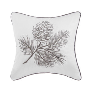 Pinecone Sprig Pillow - 8246304692