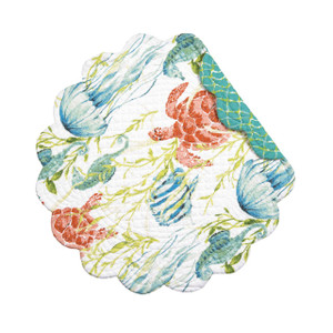 Paradise Sound Round Placemat Set - 8246776697