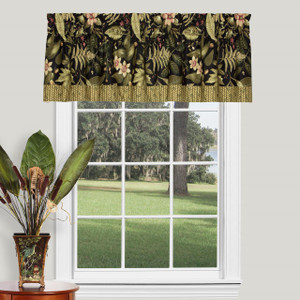 Tahitian Sunset Tailored Valance - 138641303706