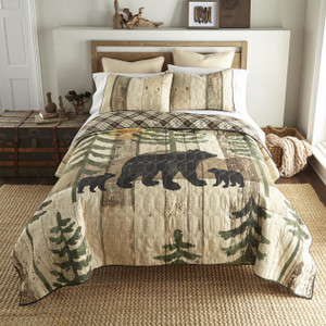 Painted Bear Quilt Set - 754069600175