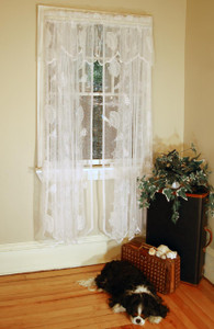 Seashell Lace Curtain - 782776062627