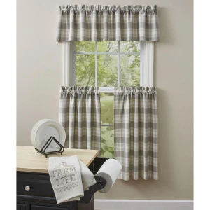 Weathered Oak Curtains & Valances - 762242000650