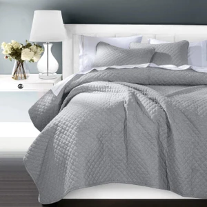 Anna Grey Diamond Quilt Collection -