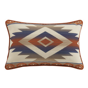 Blue Aztec Outdoor Pillow  set of Two - 840118806824