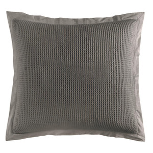Waffle Weave Slate Euro Sham - 840118805407