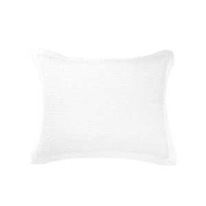 Waffle Weave White Sham Pair - 840118800297