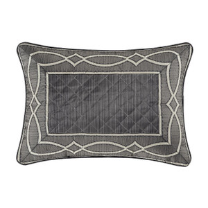 Deco Charcoal Boudoir Pillow - 193842124147