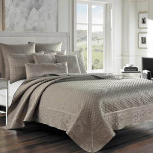 Lyndon Taupe Bedding Collection -