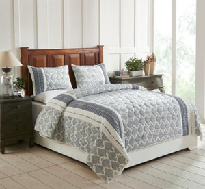Essential Blue Quilt Set - 193675001585